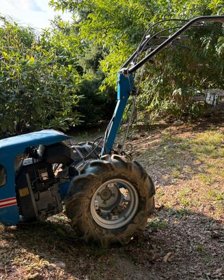 motocoltivatore con carrello