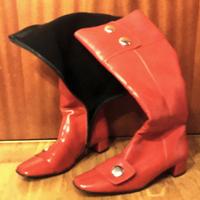 Stivali vintage rossi yeye TG 36