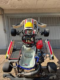 Birel s14 Charles Leclerc con tm kz r1 preparato