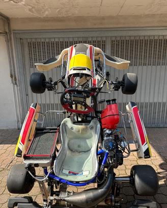 Birel s14 Charles Leclerc con tm kz r1 preparato