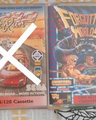 Commodore 64 videogiochi cassette - lotto o sfuse