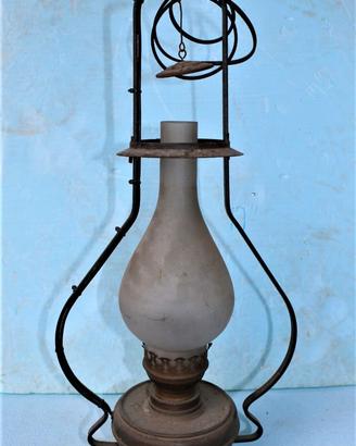 Antica Lampada (elettrificata) a Sospensione
