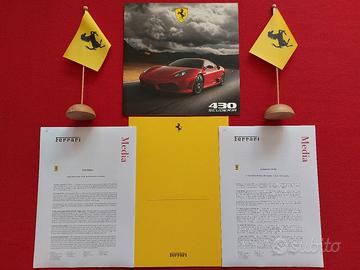 Ferrari 430 Scuderia Brochure Stampa e Comunicati 