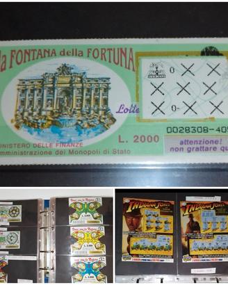 Gratta e vinci collezione  PZ.693 diversi+430doppi