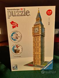 Gioco PUZZLE 3D BIG BEN