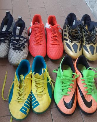 Puma Nike Tiempo Adidas varie misure e tacchetti