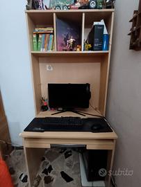 💻 Scrivania Studio / Gaming con Scaffalatura