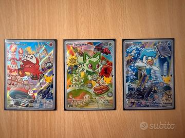 Pokemon - primi compagni d’avventura - serie 3