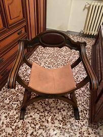 Poltrona camera da letto vintage