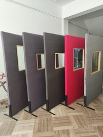 Pannelli acustici separatori sonorizzanti