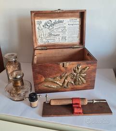 Antico Strumento Pirografo  A. GUGLIELMO  Torino p