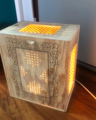 Lampada in Legno