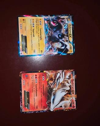 Zekrom EX 51/99 + Reshiram EX BW36 Promo Pokémon 