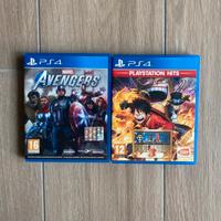 Lotto di due Videogiochi per PlayStation 4