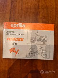 libretto uso e manutenzione aprilia tuareg RX 50
