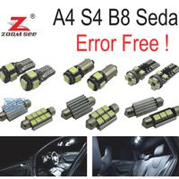 KIT 19 LAMPADE LED INTERNE PER AUDI A4 B8 8K2 S4 S