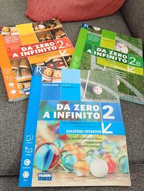 Libri matematica "da zero a infinito 2" per la sec