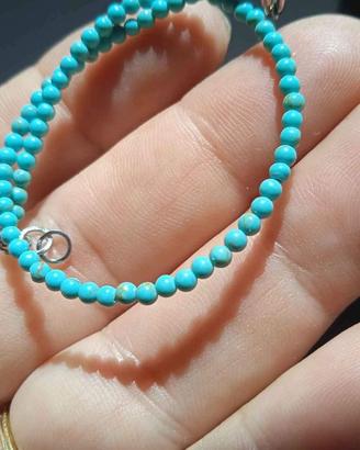 bracciali perle blu (prezzi diversi)