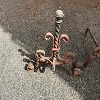 Alari in ferro per camino