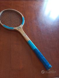 racchetta da tennis in legno Vintage