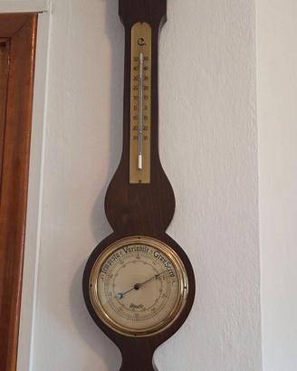 Barometro da parete in legno funzionante