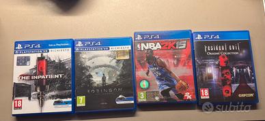 vidiogiochi ps 4