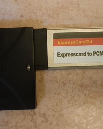 Adattatore EXPRESSCARD/34 to PCMCIA CARDBUS
