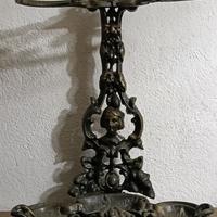 portaombrelli in metallo del 900 italiano