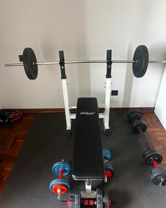 HOME GYM COMPLETA – ATTREZZATURA FITNESS