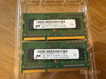 Ram DDR3 1066MHz SO-DIMM Notebook