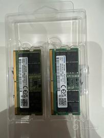 Ram ddr5 32 gb (16x2) samsung