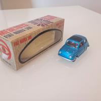 Fiat 500 Mebetoys Mint Box blu metallizzato