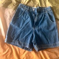 Pantoloncini blue scuro Mango