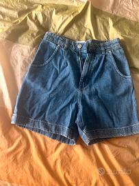 Pantoloncini blue scuro Mango