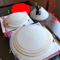 Lampadari e Applique misure varie