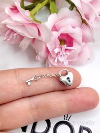 Charm originale pandora lucchetto d'amore 