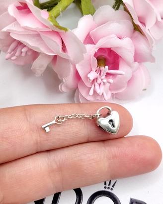 Charm originale pandora lucchetto d'amore 