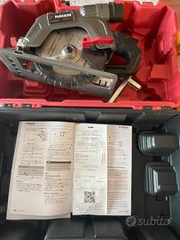 Sega circolare a batteria parkside performance