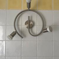 Applique da parete con 3 faretti