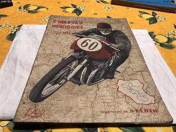 SECONDO GIRO MOTOCICLISTICO ITALIA ANNO 1954