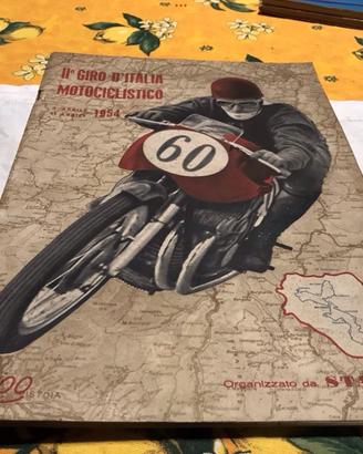 SECONDO GIRO MOTOCICLISTICO ITALIA ANNO 1954