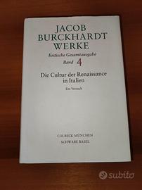 Burckhardt - Die Cultur der Renaissance in Italien