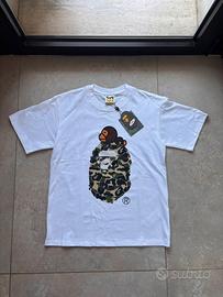 T-shirt  A bathing Ape (BAPE) con stampa big camo
