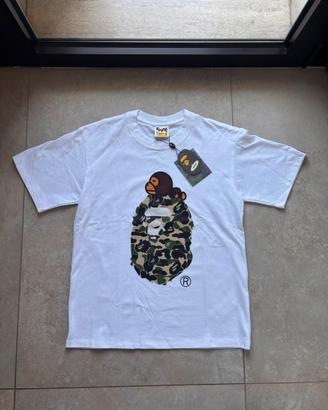 T-shirt  A bathing Ape (BAPE) con stampa big camo