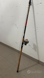 Canna da pesca Maver+ mulinello come nuova!