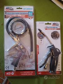 Coppia pistole ad aria per compressore.