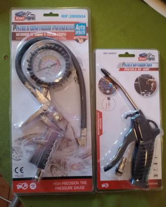 Coppia pistole ad aria per compressore.