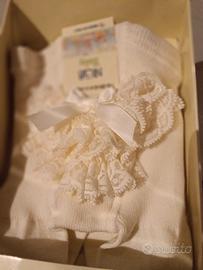 calzamaglia caldo cotone con rouche