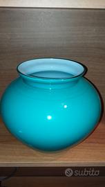 Vaso vetro soffiato a bocca