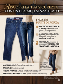 Jeans Liu Jo Donna Taglia 31 Look Casual-Chic
